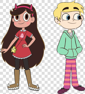 Star And Marco Switched  HD Png Download