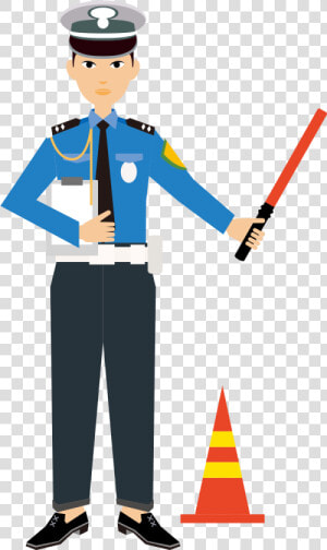 Police Clipart Traffic Police   Traffic Police Cartoon Png  Transparent Png