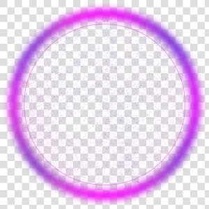  circle  round  border  neon  geometric  frame  overlay   Circle  HD Png Download