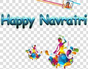 Garba Happy Navratri Wishes   Png Download   Happy Navratri Png  Transparent Png