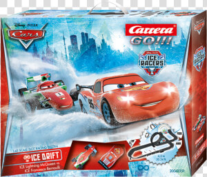 Carrera Go Ice Racers Cars Race Track  HD Png Download