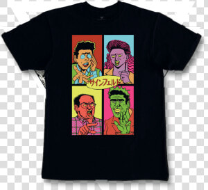 Seinfeld Anime Shirt  HD Png Download