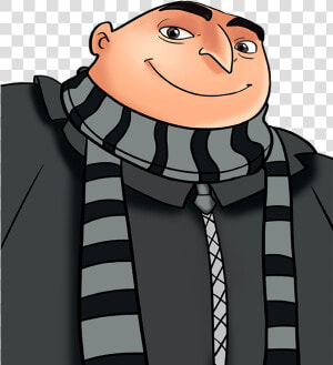 How To Draw Gru   Despicable Me Easy Drawing  HD Png Download