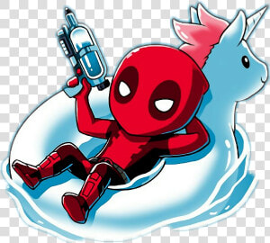 Deadpool Clipart Unicorn   Deadpool Cute Unicorn  HD Png Download