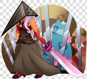 17 Pyramid Head   Pyramid Head Anime  HD Png Download