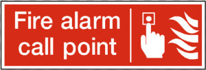 Fire Alarm Call Point Label   Fire Alarm  HD Png Download