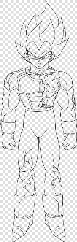 Vegeta Ultra Instinct Lineart   Vegeta Ultra Instinct Drawing  HD Png Download