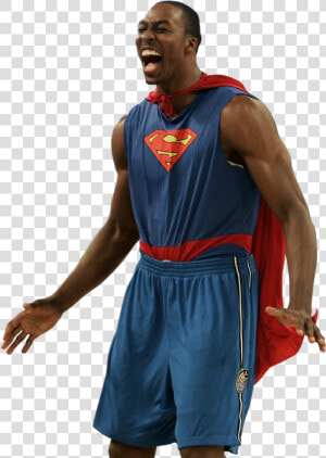 Transparent Rudy Gay Png   Superman Dwight Howard Png  Png Download