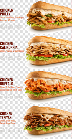 Sandwich  Cheesesteak  Submarine Sandwich  Fast Food    Charleys Philly Steaks Chicken California  HD Png Download