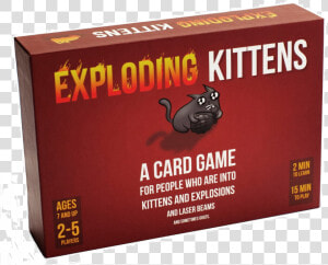 Image Of The Exploding Kittens Card Game   Game Exploding Kittens  HD Png Download