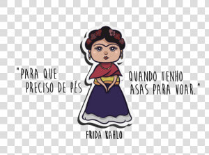 Transparent Frida Kahlo Clipart   Cartoon  HD Png Download