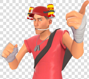 Tf2 Scout Bonk Hat  HD Png Download