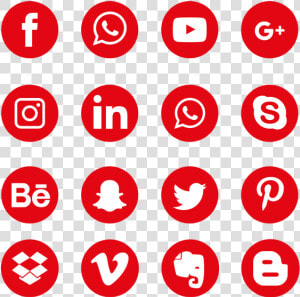 Redes Sociales Png Icons   Transparent Background White Social Media Icons Png  Png Download