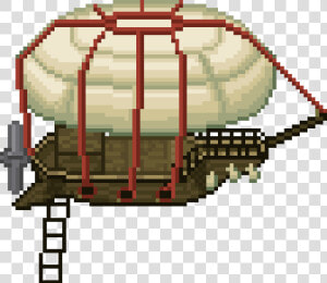 Airship   Illustration  HD Png Download