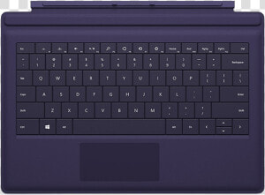 Microsoft Surface Pro 3 Type Cover   Surface Pro 4 Clavier Retro Eclaire  HD Png Download