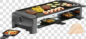 Parrilla Raclette Y Plancha Reversible Princess 162840   Princess 162820 Raclette 8 Stone  amp  Grill Party  HD Png Download