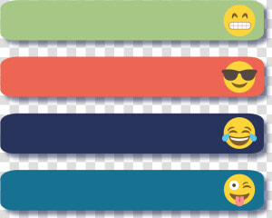 Emoji Title Slimline Labels   Parallel  HD Png Download