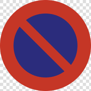 No Stopping Road Sign  HD Png Download