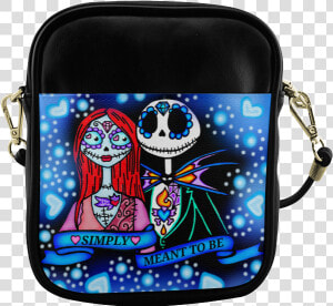 Jack And Sally Sling Bag   Handbag  HD Png Download