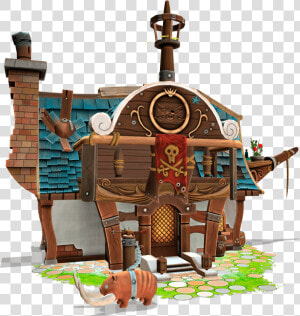 Stylized Pirate House   Illustration  HD Png Download