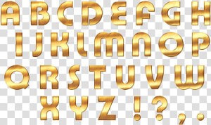 Alphabet  Letters  Gold  Abc  Font  Shiny  Gloss  Noble   Gold Letters Png  Transparent Png