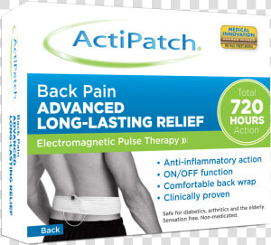 Actipatch Back Pain Long  HD Png Download