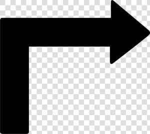 Transparent Next Arrow Icon Png   Turn Right Arrow  Png Download