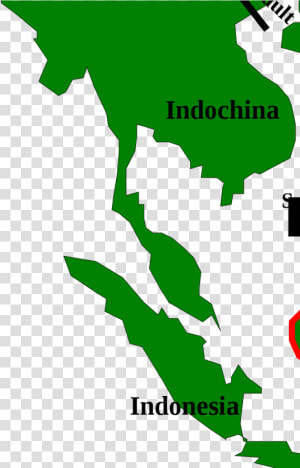 Se Asia Map With Borneo Highlighted   Vietnam Hardiness Zone  HD Png Download