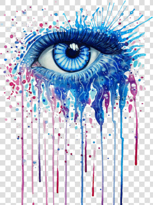  eye  vector  eyeart  eyelashes  pupil  blueeyes   Pixie Cold Art Eyes  HD Png Download