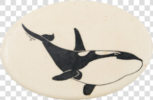 Orca Whale Art Button Museum   Killer Whale  HD Png Download