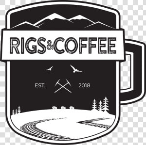 Rigs And Coffee   Illustration  HD Png Download