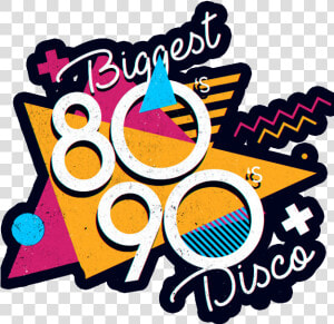 80s To 90s Music   Png Download   Biggest 80 90 Disco  Transparent Png