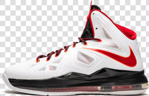 Nike Lebron 10 Heat Home   Lebron 10  HD Png Download