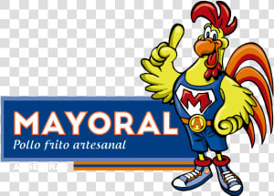 Pollo Mayoral   Cartoon  HD Png Download