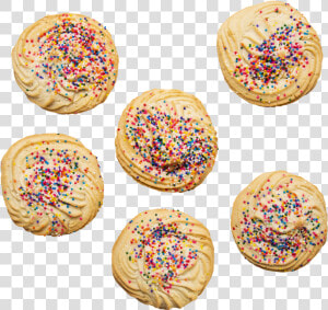 Sprinkle Cookie   Dessert  HD Png Download