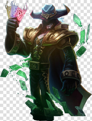 Twisted Fate Png Transparent Image   League Of Legends Twisted Fate Png  Png Download