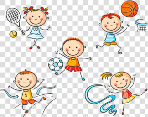 Child Sport Clip Art   Sport Clipart  HD Png Download