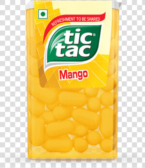 Tic Tac Raw Mango 10gm   Convenience Food  HD Png Download