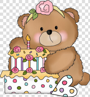 Pin By Stacie Street On Teddy Bears   Happy Birthday Teddy Bear Png  Transparent Png