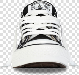 Transparent Converse Clipart Black And White   Front Of Converse Shoe  HD Png Download