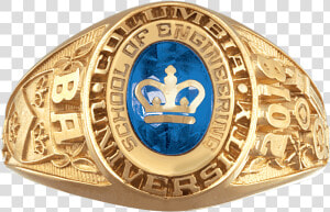 Columbia College Ring 10k Gold  HD Png Download