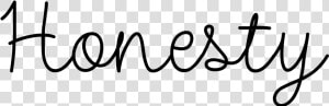 Honesty Png Black And White   Honesty Black And White  Transparent Png