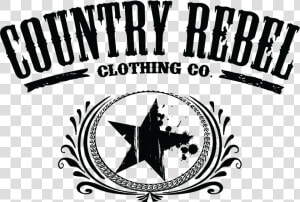 Transparent Rebel Symbol Png   Country Rebel Clothing Logo  Png Download