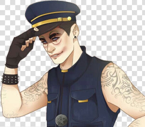  h2odelirious  h20delirious  jonathandennis  police   Tattoo  HD Png Download