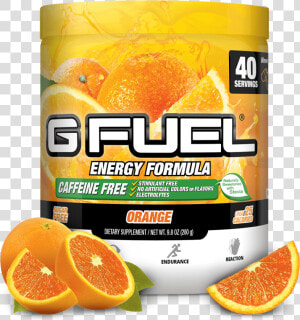 Orange Caffeine Free G   Gfuel Orange  HD Png Download