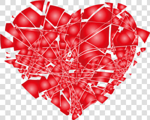 Transparent Clipart Broken Hearts   Heart Broken Into Million Pieces  HD Png Download