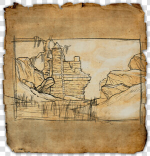 Treasure Map Sauravmoni Shadowfen Scrolls Picturesque   Shadowfen Treasure Map 6  HD Png Download