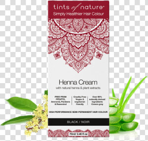 Tints Of Nature Henna Cream Semi Permanent Hair Colour  HD Png Download