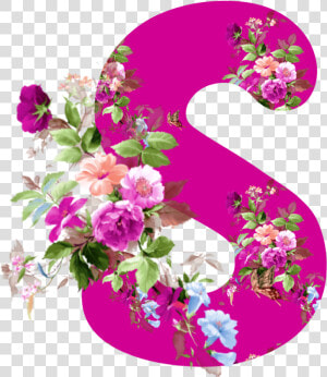 Alfabeto Pink Flores Png   Alphabet Letter Cut Design  Transparent Png