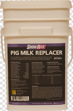 Show Rite Pig Milk Replacer  HD Png Download